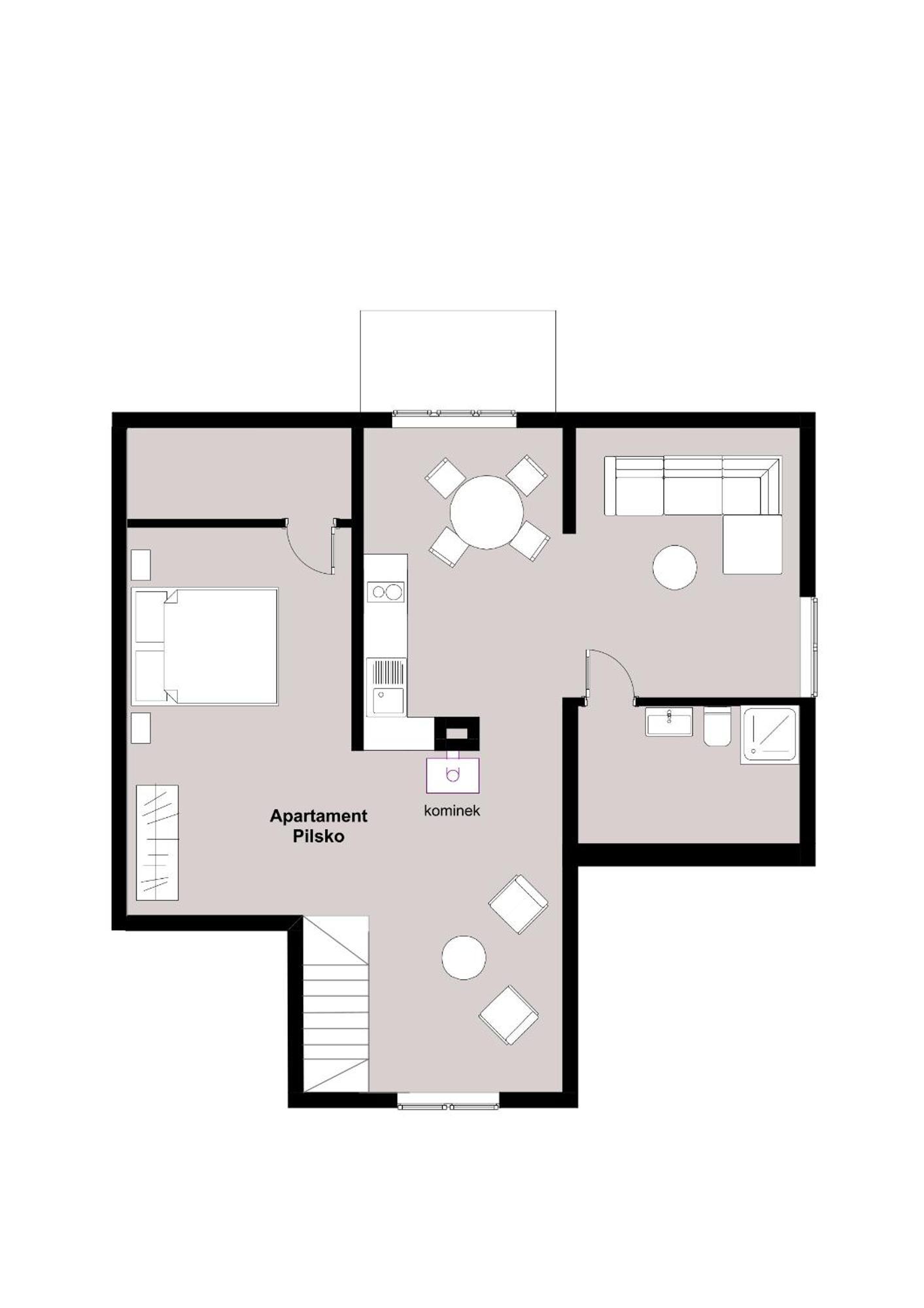 W Deski Dom Apartamenty Кшижова Екстериор снимка