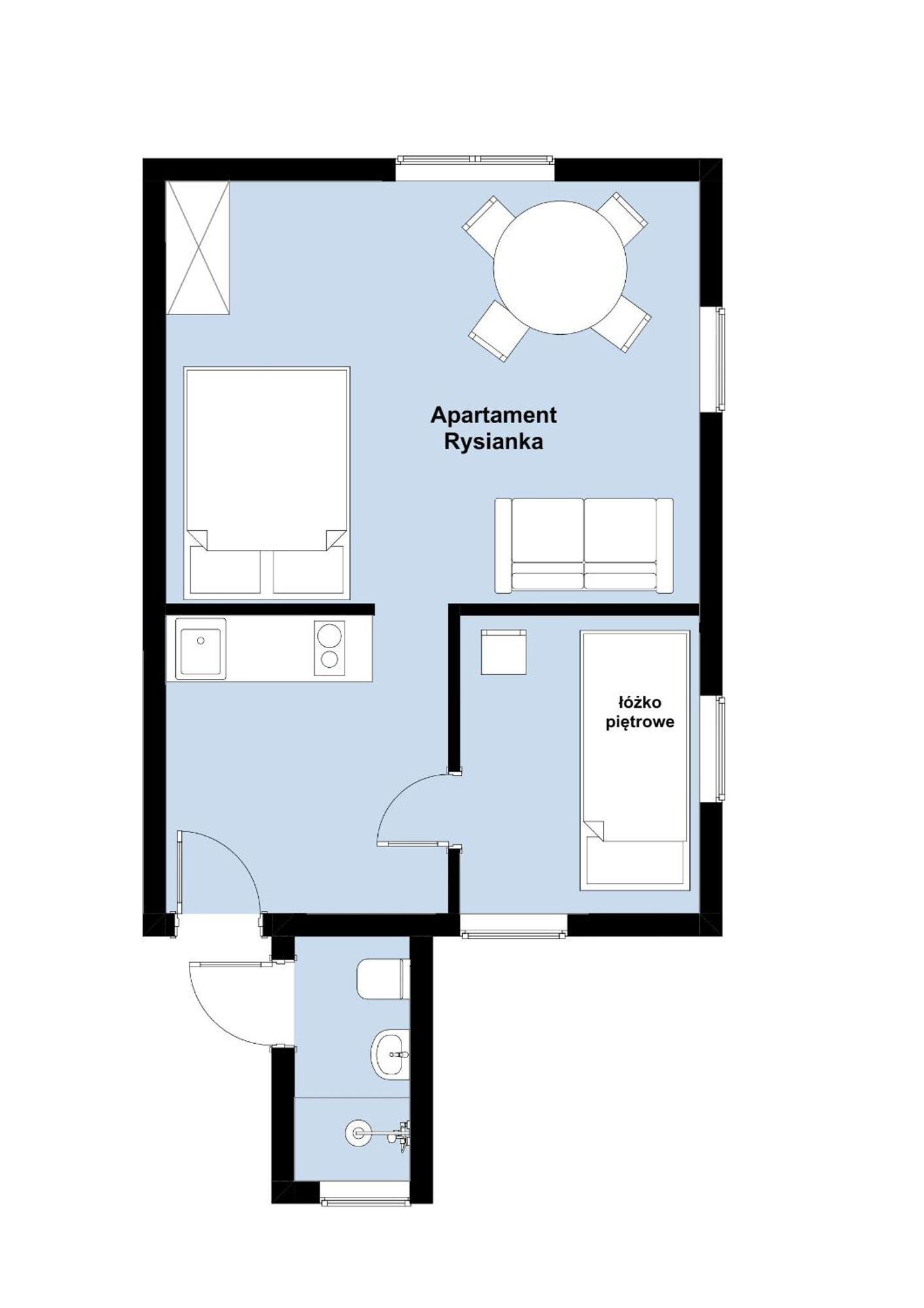 W Deski Dom Apartamenty Кшижова Екстериор снимка
